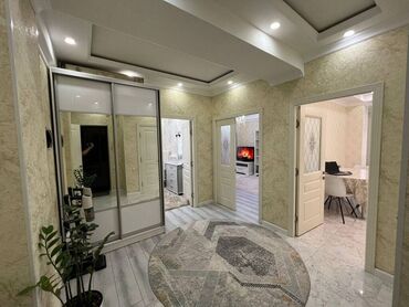 ихлас 1 ком кв: 2 комнаты, 77 м², Элитка, 3 этаж, Евроремонт