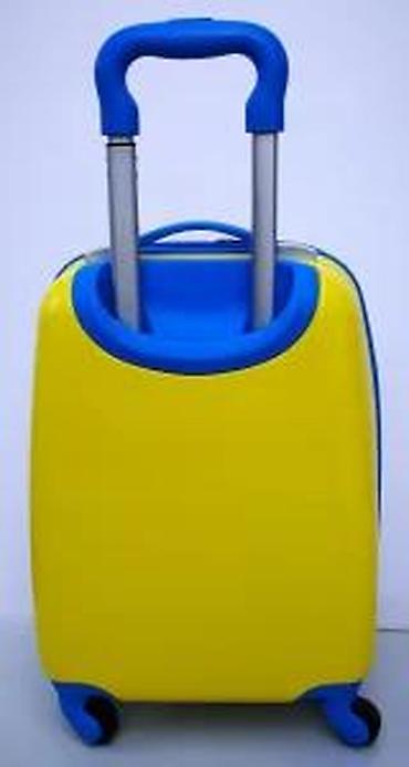 Rančevi, torbe i koferi: Dečji kofer sa motivom Miniona - Čvrsta ABS/PC školjka sa sjajnom — 10