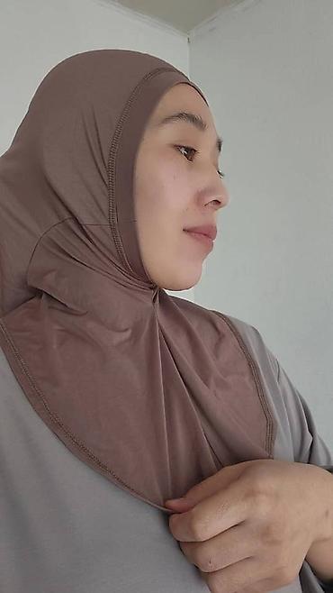 Другие головные уборы: Хиджаб-амир (готовый, быстрого надевания) - Модель: цельнокроеная — 3