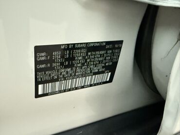 Subaru: Subaru Outback: 2019 г., 2.5 л, Вариатор, Бензин, Универсал — 11