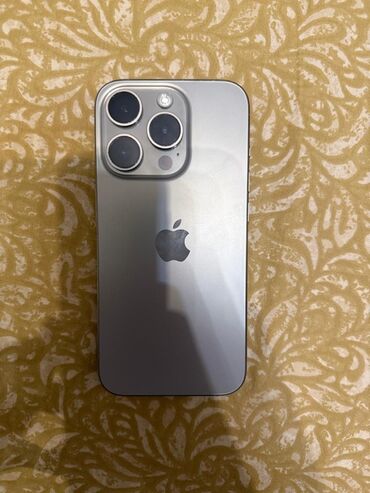 iphone 15 islenmis: IPhone 15 Pro, 256 GB, Natural Titanium, Face ID