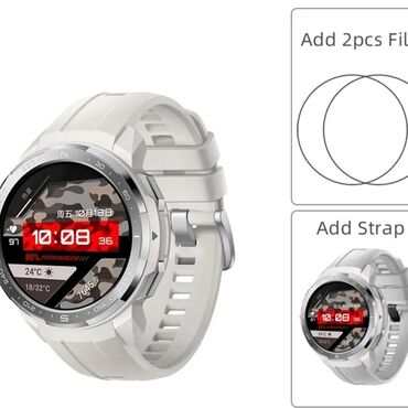 Smart saatlar: Yeni, Smart saat, Honor, Sensor ekran, rəng - Qara — 17