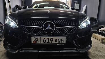 черный mercedes benz: Mercedes-Benz C 43 AMG: 2018 г., 3 л, Автомат, Бензин, Седан