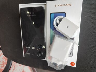 ekspress kredit mobil telefonlar: Xiaomi Redmi Note 13 Pro, 128 ГБ, цвет - Черный, 
 Кнопочный, Отпечаток пальца