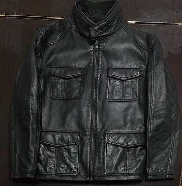 Kurtkalar: Derimod kişi dəridən gödəkçə – ölçü M - Rəng: qara - Material: həqiqi — 8