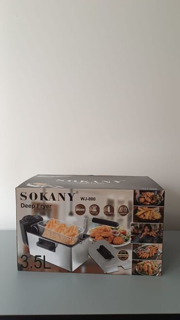 мультиварка для дальнобойщика купить: Фритюрница SOKANY WJ-800 - Объем: 3.5 л - Мощность: 2000 Вт -