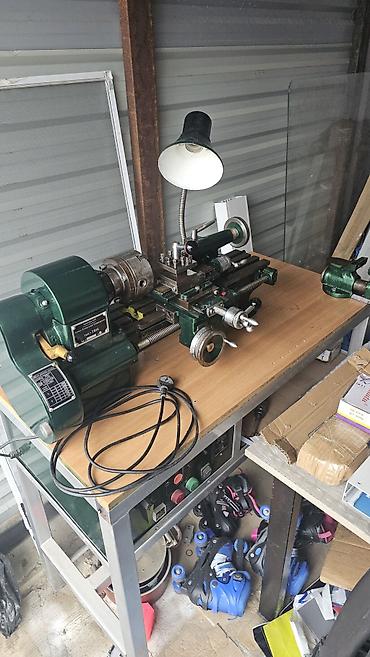 İstehsal avadanlığı: Dəzgah: Kiçik ölçülü metal torna dəzgahı (stolüstü tip) — 2