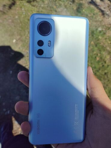 сколько стоит поко х3: Xiaomi, Mi 12X, Колдонулган, 256 ГБ, түсү - Көгүлтүр, 2 SIM, eSIM