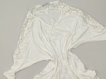 sukienka na komunię dla mamy xl: Janina, Women's blouse, 4XL (EU 48)