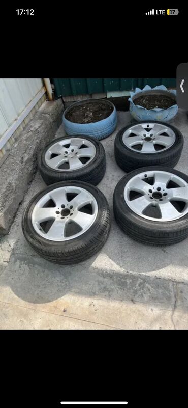 Диски: Диски R 16 Комплект, отверстий - 5, Б/у — 5