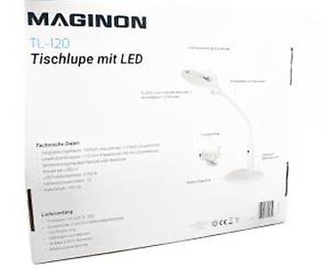 Rasveta: MAGINON TL-120 – stona lupa sa LED osvetljenjem - Ugrađena LED — 13