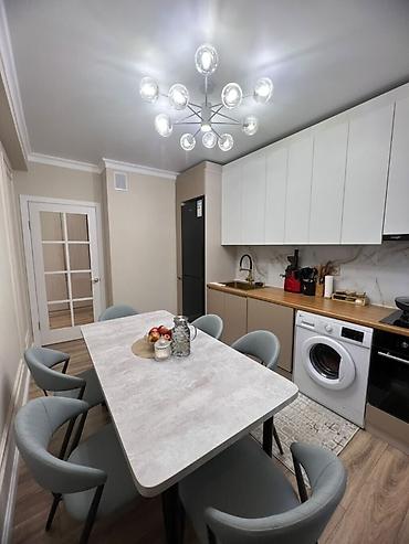 Продажа квартир: 2 комнаты, 44 м², Ак-Орго ж/м 6 этаж, Евроремонт — 4