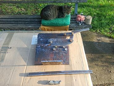 Makaze za metal: Makaze za lim. Nož 13cm, zahvat sečenja 10cm — 9