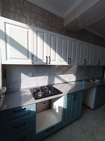 Sifarişlə mətbəx mebeli: Sifarişlə mətbəx dəsti, Özü çəkən petlələr, MDF, Kredit var, Pulsuz çatdırılma — 4