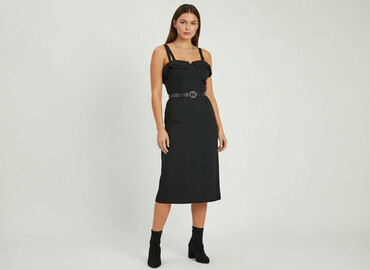 monnari sukienki czarne wyprzedaż: Monnari, Women`s dress, size XL