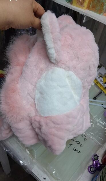 Шапки: Шапка, С ушками, Шерсть, Зима, С ушками, С шарфом, С помпоном — 11