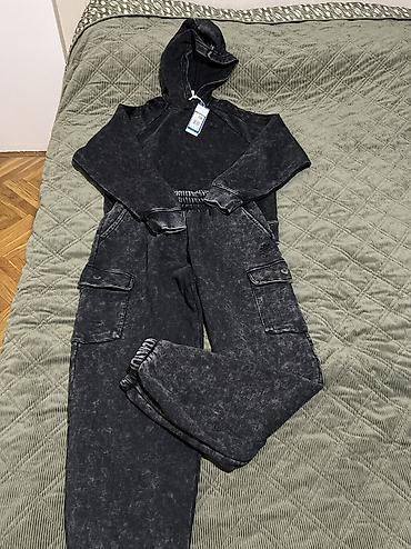 balmain torba: ADIDAS Washed-Out Boyfriend-Fit Hoodie and Acid-Washed Sweat Pants — 2