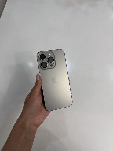 айфон 14 про бу цена бишкек: IPhone 15 Pro, Колдонулган, 256 ГБ, Natural Titanium, Коргоочу айнек, Каптама, 90 %