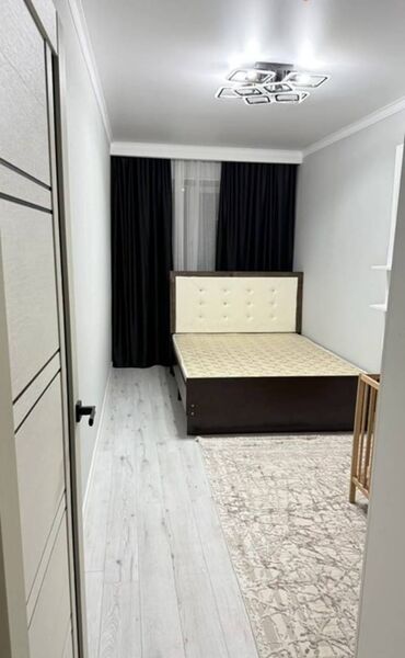 кызыл суу квартира: 3 комнаты, 55 м², Хрущевка, 4 этаж, Евроремонт