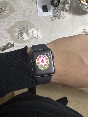 apple watch 8 qiymet: İşlənmiş, Smart saat, Apple, Аnti-lost, rəng - Boz
