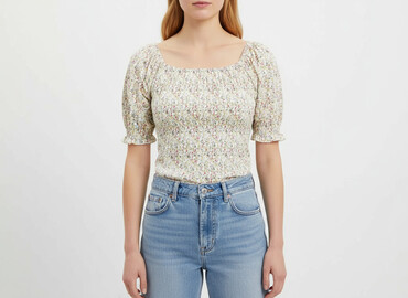 Bluzki: H&M, Bluzka damska, rozmiar M