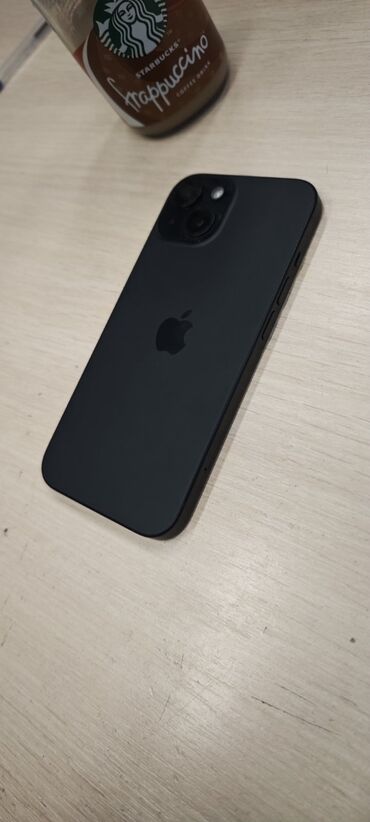 iphone 11pro max: Apple iPhone iPhone 15, 128 GB, Black Titanium, Otisak prsta, Face ID