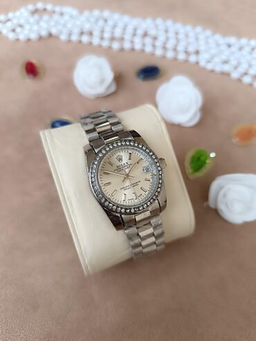 хочу купить часы: Новый, Наручные часы, Rolex, цвет - Серебристый