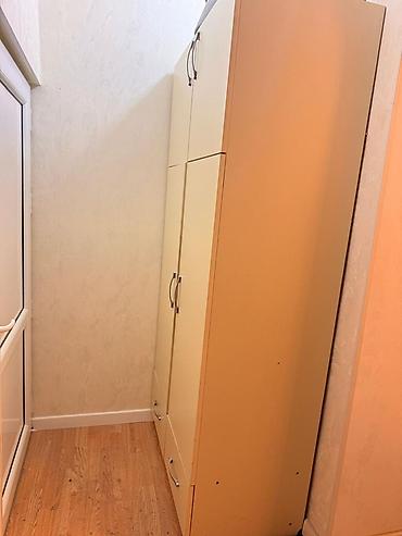 balkon şkaf: İkiqapılı şkaf - Material: laminat/MDFlam korpus, hamar açıq bej rəng — 2