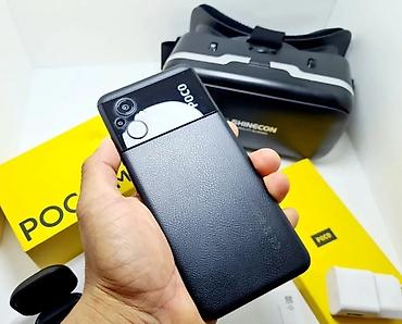 Poco: Poco M5, Б/у, 256 ГБ, цвет - Черный, 1 SIM, 2 SIM, eSIM — 8