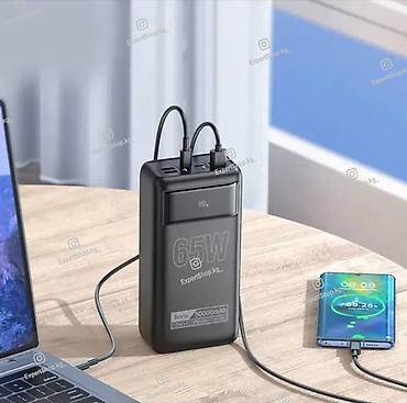 Внешние аккумуляторы: Внешний аккумулятор Hoco DB81A с емкостью 50000 мА*ч станет — 5