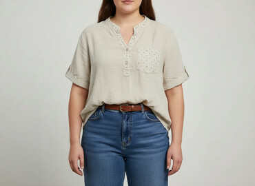 pier one t shirty basic: Women's blouse, size 3XL