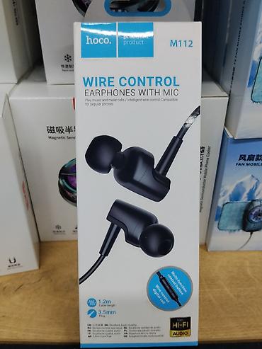 ugreen hitune max5c: Проводные наушники Hoco M112 с микрофоном и пультом управления - — 1