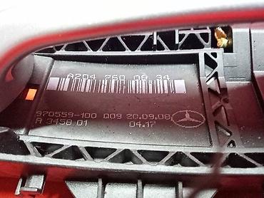 mercedes glk: Задняя правая дверная ручка Дверная ручка Mercedes-Benz Б/у, Оригинал — 7
