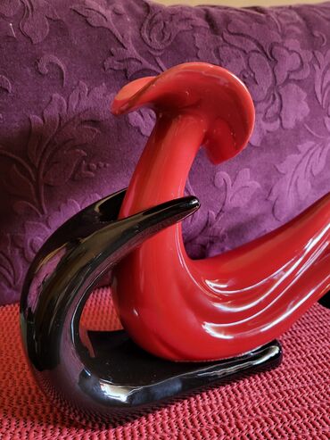 Ostali kućni dekor: Vaza nova umetnicka,vintaz,rucni rad. Visina. 21cm — 15