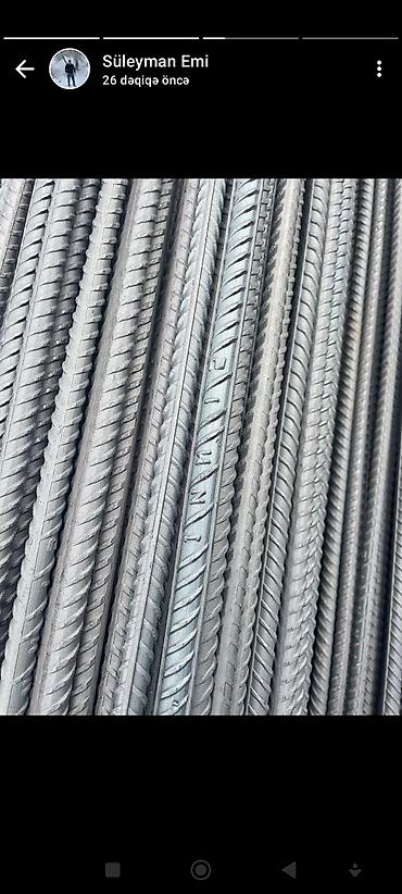 monolit: UNIMETAL Armatur A500C ---- Tonu 1190 Manat . - Beton-karkas — 10