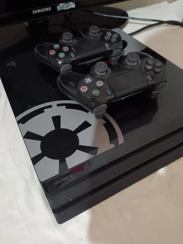 radiator islenmis: Ps 4 pro, tam işlək vəziyyətdə içində 4 oyun var battlefield 1, mortal