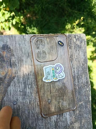 пк в сборе: Чехол для телефона redmi note 14 4g прозрачный с наклейками — 1
