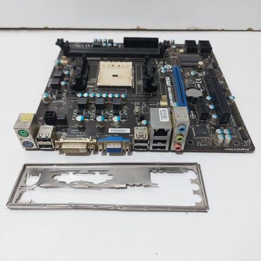 Ana platalar: Ana Platası MSI Ana Plata "DDR3 MSİ FM2-A55-P33+AMD A8 5500+Kuler+16GB Ram+128GB SSD", İşlənmiş — 9