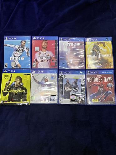 fifa 19: Playstation 4 slim 1 tb yaddaş ilə satılır, ustündə 2 dualshock (göy — 2