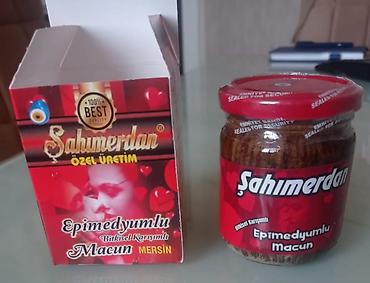 Şahmerdan 100 faiz tebii bitkisel karisimli macun, teze, bagli