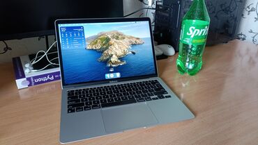 Ноутбуки: Ноутбук, Apple, 8 ГБ ОЗУ, Apple M1, 13.3 ", Б/у, Для несложных задач, память SSD