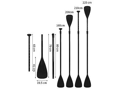 Спорт жана хобби: Разборное весло для SUP (Stand Up Paddle) - Телескопическая — 1