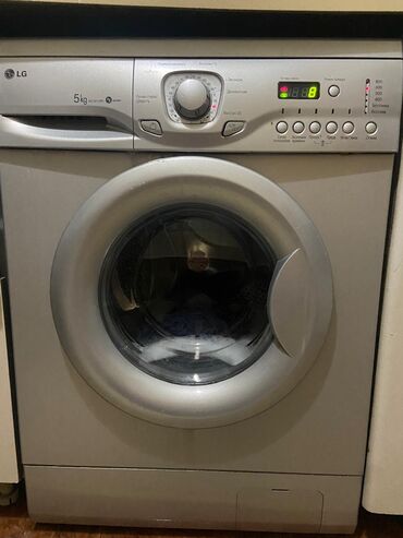 Kondisionerlər: Paltaryuyan maşın LG, 5 kq, Avtomat, Qurutmasız, Kredit yoxdur