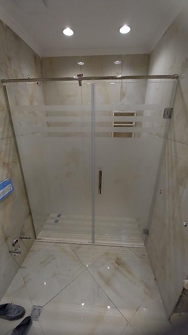 Duş kabinaları, arakəsmələr: Üstü açıq kabina — 8