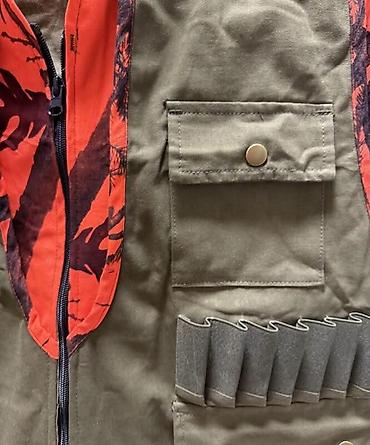 Lovački prsluk Olive Fluo Dostupne veličine: M, L, XL, 2XL i 3XL M -