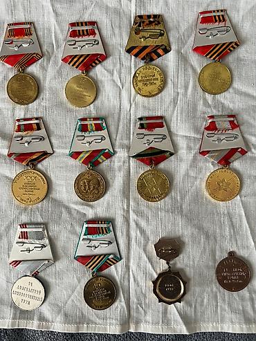 İncəsənət və kolleksiyalar: Sovet dövrünə aid orden və medallar kolleksiyası - Müxtəlif illərdə — 4