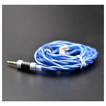 rush wave: Кабель KZ 90-10 2 pin 0.75 mm (QDC) для апгрейда наушников Кабель — 2