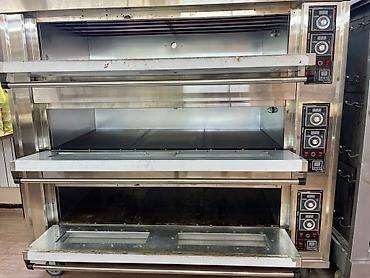 baking oven: Электрическая профессиональная печь для выпечки, 3‑х ярусная (3 — 3