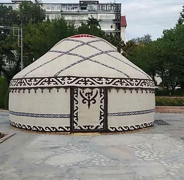 фиксы ош: Аренда юрты, Каркас Деревянный, 85 баш, Казан, Посуда, С полом — 5