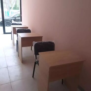 Uşaq masaları: Oğlan və qız üçün, Yeni, Siyirməsiz, Parta, Stulsuz — 6